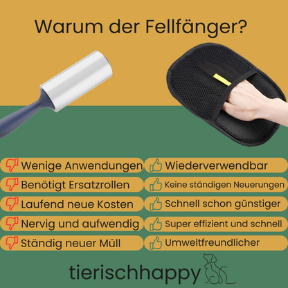 Fellfänger - Die einfache Lösung gegen Tierhaare